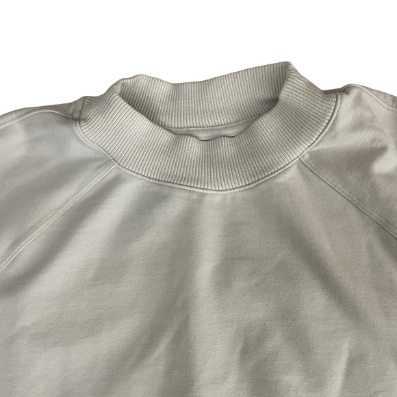 lululemon Ready To Roll Crew Sweatshirt Pullover Vapor Sz 6 - Picture 9 of 14
